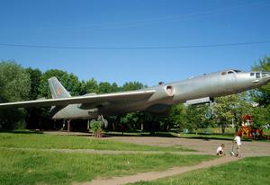 Самолет ТУ-16 в Кульбакино